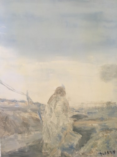 La dernière route Pintura titulada "La dernière route" por Audran, Obra de arte original, Témpera