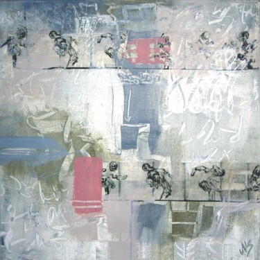 Collages intitulée "Espèce d'espace 1" par Myriam Bonneau, Œuvre d'art originale