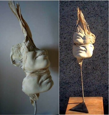 Sculpture intitulée "le_lien.jpg" par Myriam Bonneau, Œuvre d'art originale