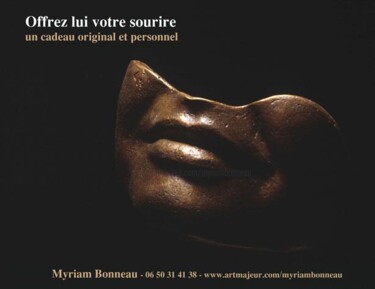 Escultura titulada "flyer-cadeau.jpg" por Myriam Bonneau, Obra de arte original