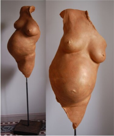 Sculpture intitulée "Zjuza.jpg" par Myriam Bonneau, Œuvre d'art originale