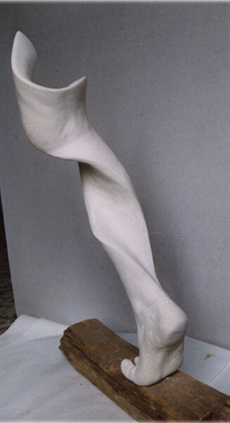 Sculpture titled "Marchezais" by Myriam Bonneau, Original Artwork