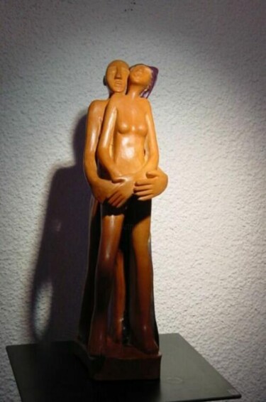 Sculpture intitulée "enlace-moi" par Myriam Ferrer, Œuvre d'art originale