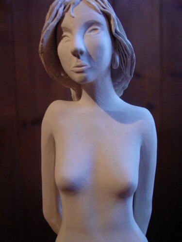 Sculpture intitulée "la séductrice" par Myriam Ferrer, Œuvre d'art originale