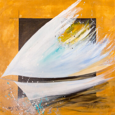 SPEED Peinture intitulée "SPEED" par Myriam Maury (Mori), Œuvre d'art originale, Acrylique Monté sur Châssis en bois