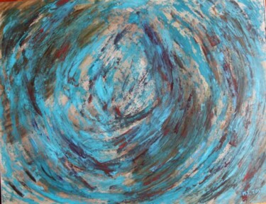 Peinture intitulée "Sphere" par Myriam Thomas, Œuvre d'art originale