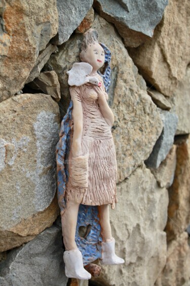 Rzeźba zatytułowany „"Ariane"” autorstwa Myriam Van Calster, Oryginalna praca, Terakota