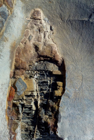 Fotografia intitulada "roche sur plage du…" por Myriam Wetzstein, Obras de arte originais, Fotografia Não Manipulada Montado…