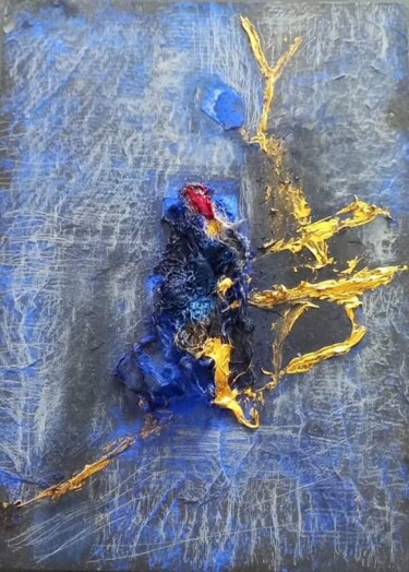 Peinture intitulée "Chevauchée" par Myriem Monghal, Œuvre d'art originale, Acrylique