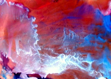 Painting titled "ouragan.jpg" by Mysane, Original Artwork, Encaustic