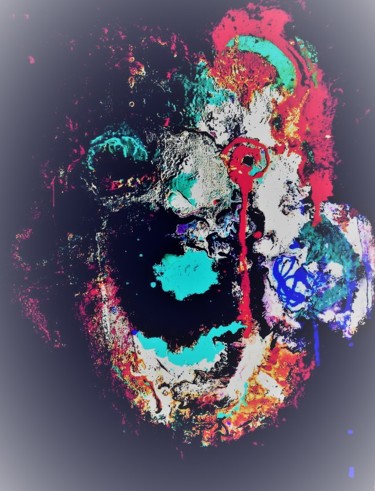 Digitale Kunst mit dem Titel "Incredible" von Mysane, Original-Kunstwerk, Digitale Malerei