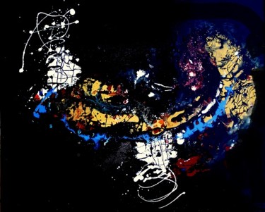 Painting titled "sourire-malgre-tout" by Mysane, Original Artwork, Other