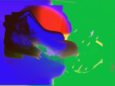 Arts numériques intitulée "bottes-de-barbe-ble…" par Mysane, Œuvre d'art originale, Modélisation 3D