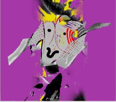 Arts numériques intitulée "me-voir-si-belle-en…" par Mysane, Œuvre d'art originale, Peinture numérique