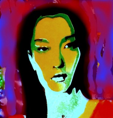 Digitale Kunst mit dem Titel "nostalgie" von Mysane, Original-Kunstwerk, Digitale Malerei