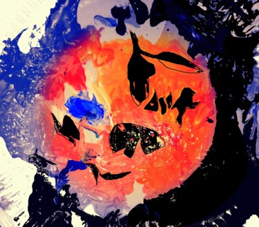 Arts numériques intitulée "hallowen" par Mysane, Œuvre d'art originale, Peinture numérique