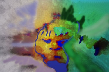 Digitale Kunst mit dem Titel "météo live" von Mysane, Original-Kunstwerk, Digitale Malerei