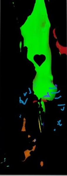 Arts numériques intitulée "on n'a qu'un coeur" par Mysane, Œuvre d'art originale, Peinture numérique