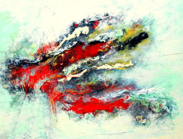 Peinture intitulée "grand vent" par Mysane, Œuvre d'art originale, Autre
