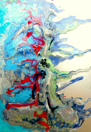 Peinture intitulée "Le chêne centenaire" par Mysane, Œuvre d'art originale, Autre