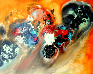 Peinture intitulée "colores-de-vida.jpg" par Mysane, Œuvre d'art originale, Autre