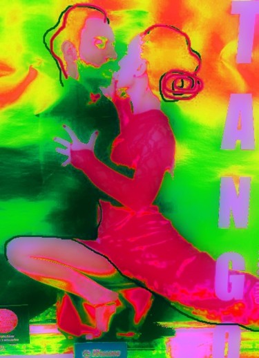 Arts numériques intitulée "tango.jpg" par Mysane, Œuvre d'art originale, Photo montage