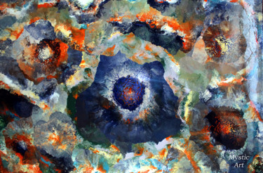 Peinture intitulée "Tableau *Colours of…" par Mystic Art, Œuvre d'art originale, Acrylique