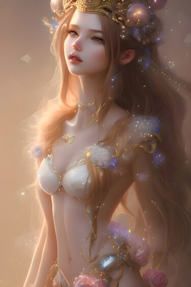 Digital Arts titled "The Beauty of the F…" by Mystic Muse, Original Artwork, AI generated image