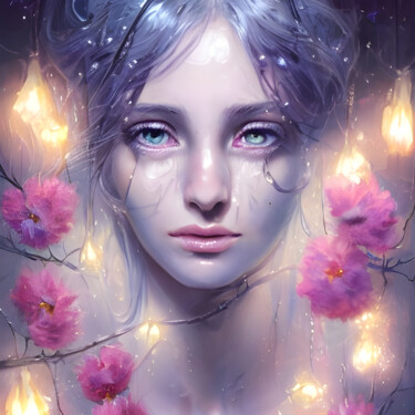 Digital Arts titled "Enchantresses of th…" by Mystic Muse, Original Artwork, AI generated image