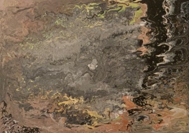Peinture intitulée "Apesanteur" par Virginie R. (Nikitaforever), Œuvre d'art originale, Acrylique