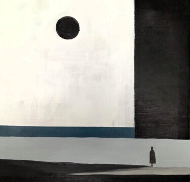Malerei mit dem Titel "The Silent Echo" von Myth, Original-Kunstwerk, Acryl