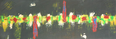 Malerei mit dem Titel "Play of Colors" von N.A. Dietzen, Original-Kunstwerk