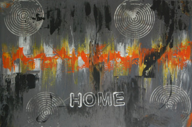 Ζωγραφική με τίτλο "Home" από N.A. Dietzen, Αυθεντικά έργα τέχνης