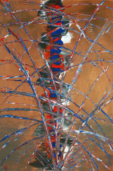 Картина под названием "Liberte" - N.A. Dietzen, Подлинное произведение искусства, Акрил