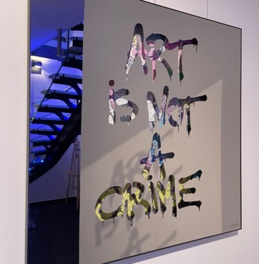 Malarstwo zatytułowany „Poly ART "ART IS NO…” autorstwa N Nathan, Oryginalna praca, Rytownictwo