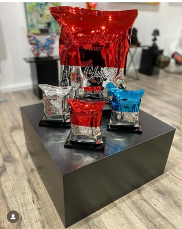 Sculpture titled "Amazing Chips Large…" by N Nathan, Original Artwork, Resin