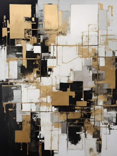 Artes digitais intitulada "Abstract Expression…" por Nabil Zeineddine, Obras de arte originais, Pintura digital