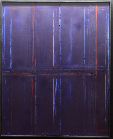 Malerei mit dem Titel "Réflexion 2" von Nacer Mehal, Original-Kunstwerk, Acryl