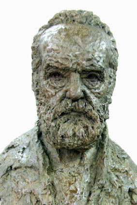 Sculpture intitulée "Victor HUGO" par Kainou, Œuvre d'art originale, Métaux