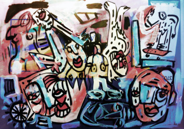 Digital Arts titled "Collage en positivo…" by Nacho Martínez, Original Artwork