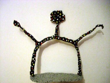 Skulptur mit dem Titel "swbunt" von Nachsued, Original-Kunstwerk