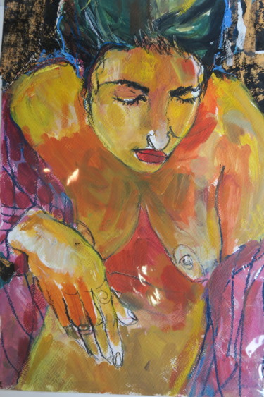 Pintura titulada "Alexandra" por Nadine Nacinovic, Obra de arte original, Acrílico