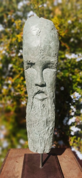 「Jyro」というタイトルの彫刻 Nadによって, オリジナルのアートワーク, テラコッタ