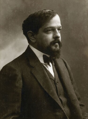 Fotografia zatytułowany „Claude Debussy” autorstwa Nadar, Oryginalna praca, Fotografia nie manipulowana