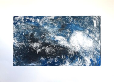 Printmaking titled "Clouds" by Nadej Gunalp, Original Artwork, Monotype