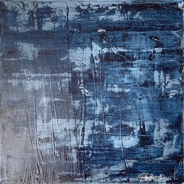 Painting titled "My blue jean" by Nadej Gunalp, Original Artwork, Acrylic