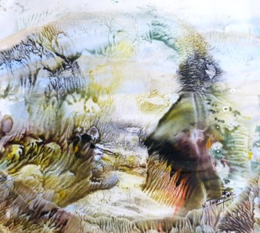 Peinture intitulée "yourtao.jpg" par Nadette Tournier, Œuvre d'art originale, Huile