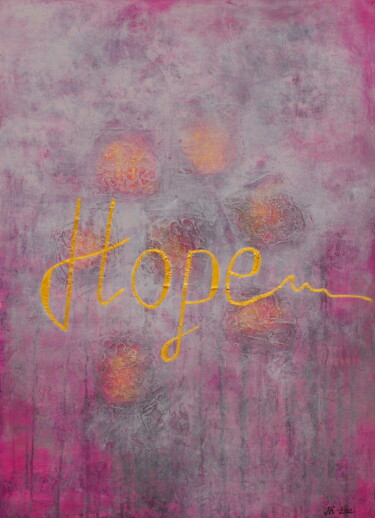 Malerei mit dem Titel "Hope" von Nadezda Krivohizina, Original-Kunstwerk, Acryl