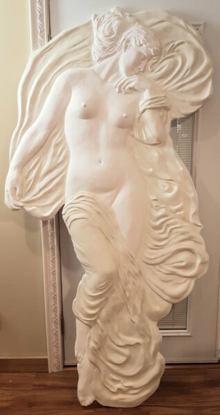 Goddess Tenderness Painting titled "Goddess Tenderness" by Nadezhda Brinke, Original Art, Polymer clay