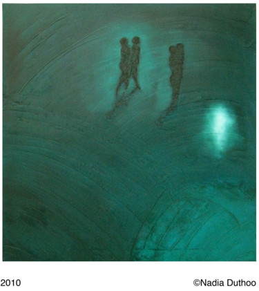 Pittura intitolato "paintpersonnages4.j…" da Nadia Duthoo, Opera d'arte originale